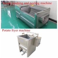 Machine à frites Fabrica De Papas Fritas Ligne de production Friteuse à frites Pringles Pommes de terre Banane Chips