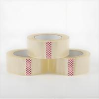 Rouleau de ruban adhésif transparent BOPP personnalisé en gros autocollant adhésif transparent pour le scellage de cartons simple face