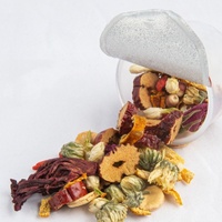 Thé de rose Pingyin en petites boîtes, marque privée OEM, sans soufre, fleurs de roselle séchées, nouvelle récolte