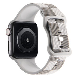 Correa de reloj inteligente con diseño de tablero de ajedrez Upro, correa deportiva transpirable de silicona para Apple Watch Series 10 9 8 7 6 SE - Product Image 2