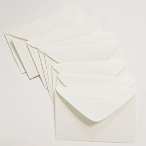 Carte en papier gaufré convexe beige écologique en coton avec estampage à chaud doré de luxe, personnalisée et la plus récente, pour invitation de mariage - Product Image 3