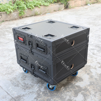 Flight Case pour porte coulissante 2U 4U Slam Rack