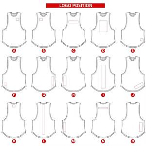 ارتفاع غسل الشارع سترة قطع بيع بالجملة عالية الجودة فارغة الرجال قميص بلا أكمام ، قطن ، GSM الرياضة تانك الأعلى للصالة الرياضية - Product Image 5