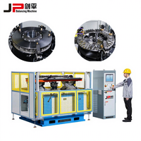Machine d'équilibrage verticale électronique JP pour disques de frein de train, haute précision, protection IP55, garantie 1 an