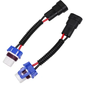 H4 Led Koplamp Keramische Connector Plug H4 Lamp Socket Wire Kabelboom