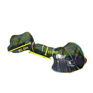 Tente pour chat d'intérieur portable arc-en-ciel BSCI avec 2 tunnels pour chats, 2 voies, pour chats et petits animaux, cages pour chatons et animaux de compagnie - Product Image 2