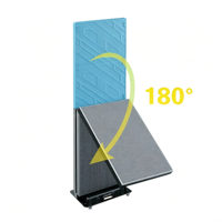 Écran d'affichage numérique LED intelligent avec contrôle WiFi, pliable, portable, HD, pour publicité, P2.5, mur vidéo intérieur, panneau d'affichage