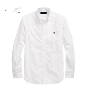 <span class=keywords><strong>Chemise</strong></span> à manches longues en coton <span class=keywords><strong>Oxford</strong></span> pour <span class=keywords><strong>homme</strong></span>, style décontracté et professionnel, printemps-automne, style anglais, pour broderie, collection transfrontalière RL - Product Image 5