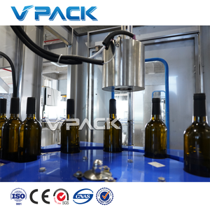 Ligne d'embouteillage de vin <span class=keywords><strong>rouge</strong></span> de type linéaire / <span class=keywords><strong>Bouteille</strong></span> en verre de 750 ml 18 rinçages 12 remplissements et machine de bouchage à bouchon unique pour le remplissage de vin - Product Image 6