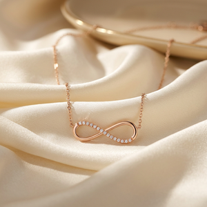 High Quality Wholesale Manufacturer Minimalist Fine <b>Necklace</b> Jewelry 18K Solid Rose Gold Real Natural Diamond Pendant <b>Necklace</b> - Product Image 3