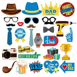Fournitures <span class=keywords><strong>de</strong></span> décoration <span class=keywords><strong>de</strong></span> <span class=keywords><strong>fête</strong></span> des pères 28 pièces/ensemble accessoires photo décoration <span class=keywords><strong>de</strong></span> <span class=keywords><strong>fête</strong></span> thème anniversaire <span class=keywords><strong>de</strong></span> <span class=keywords><strong>papa</strong></span> accessoires <span class=keywords><strong>de</strong></span> cabine photo - Product Image 6