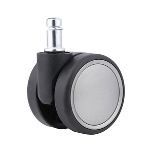 Plug-in Nylon Swivel Office Chair Casters Dual Bearing Silent Lightweight Modern <b>Wheels</b> For Adjustable Chair Bedroom Furniture - Product Image 4
