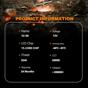 Luces <span class=keywords><strong>LED</strong></span> de alta potencia de 17000 lúmenes Para automoción H4 Luz Faro H7 Focos faros <span class=keywords><strong>LED</strong></span> bombillas <span class=keywords><strong>Led</strong></span> para coches 170 vatios bombillas <span class=keywords><strong>Led</strong></span> para coche - Product Image 5