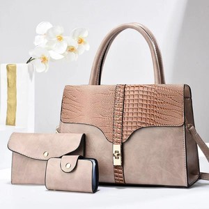 Set 3 pz nuove borse da <span class=keywords><strong>donna</strong></span> in pelle di alligatore per borse da <span class=keywords><strong>donna</strong></span> alla <span class=keywords><strong>moda</strong></span> - Product Image 3