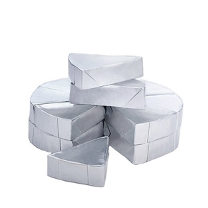 Emballage en aluminium pour fromage en Triangle, 10 pièces, emballage personnalisé pour fromage - Product Image 1