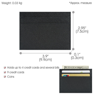 PULIZIA E RIASSETTO di Lusso Colorato A Buon Mercato Donne Sottili RFID Blocco Saffiano Raccoglitore Del Supporto di Carta di Credito In Pelle Titolare Della Carta - Product Image 4