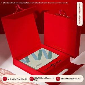 Cuaderno de Lujo A5 de Acero Inoxidable, con Páginas Rayadas y Cuadrícula, Impresión UV, Logotipo Personalizado, 200 Páginas, Juego de Regalo con Color Personalizado - Product Image 6