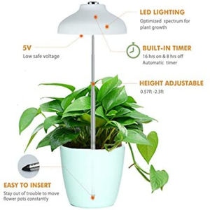Lampes de culture LED pour fleurs, légumes, hydroponie, culture de plantes, <span class=keywords><strong>lampe</strong></span> de culture aéroponique, <span class=keywords><strong>lampe</strong></span> de lecture, protection des yeux, <span class=keywords><strong>lampe</strong></span> de table - Product Image 2