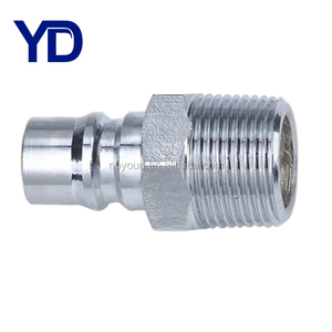 Thép carbon đơn tay không khí bán tự động khí nén nhanh chóng khớp nối/<span class=keywords><strong>Coupler</strong></span> - Product Image 5