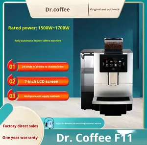 เครื่องชงกาแฟอัตโนมัติอัจฉริยะ Coffee Doctor F11 BIG PLUS สำหรับสำนักงาน พร้อมระบบสแกนโค้ด สำหรับชงเอสเพรสโซในสำนักงาน - Product Image 6