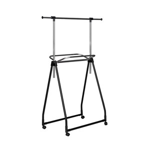 Organisateur de vêtements avec design détachable pour l'espace de salon avec porte-vêtements et étagères - Product Image 3