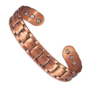 Bracciali in Rame Puro Unisex, Classici Bracciali Magnetici con Magneti da 3500 Gauss, Gioielli in Rame Puro al 100%, Idea Regalo - Product Image 1