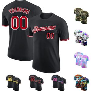 Custom Baseball Jersey Crew Neck Personalized Printed Name Number Unisex Athletic Fit Breathable Moisture Wicking Sport Shirt - Product Image 2