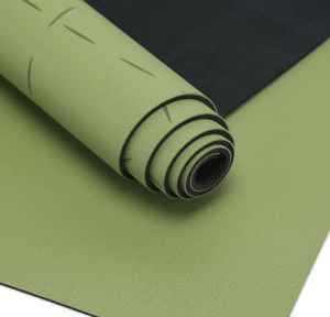 कस्टम लोगो पर्यावरण के अनुकूल 4 मिमी मोटी गैर-पर्ची योग चटाई यात्रा-अनुकूल purvel के साथ प्राकृतिक रबर उच्च गुणवत्ता वाले अद्वितीय डिजाइन के साथ - Product Image 2