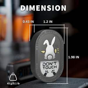 Juguete Antiestrés Desperate Rabbit, Deslizador de Aluminio, Juguete Metálico EDC para Adultos, Herramienta para el TDAH, Juguete de Escritorio Ejecutivo para la Concentración y el Alivio de la Ansiedad - Product Image 5