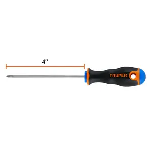 Tournevis Phillips BOX 6, 1/8" x 4", poignée confortable, TRUPER - Product Image 1