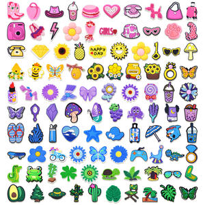 Wholesale 100 Color Series <b>PVC</b> & <b>Silicone</b> <b>Beads</b> Cute Animal Sports Soccer Shoe Charms Factory Decorative Promotional Gifts - Product Image 5