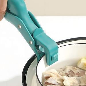 Pinza Multifuncional Antideslizante para Tazones, Soporte Antideslizante para Platos, Pinzas de Cocina de Silicona Creativas para el Hogar - Product Image 4