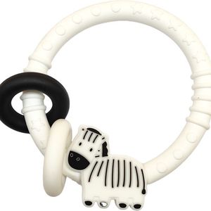 <span class=keywords><strong>Mordedor</strong></span> de Silicona de Grado Alimenticio para Bebés, No Tóxico, para Bebés de 0 a 12 Meses, con Logotipo Personalizado Disponible - Product Image 4