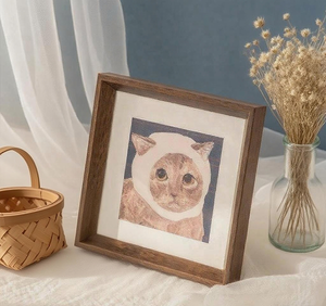 Cadre Photo en Bois 5x7 8x10 Pouces Avec Fleurs Pressees Pour Décoration Murale Mariage Maison <span class=keywords><strong>Burea</strong></span> - Product Image 3