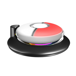 แท่นชาร์จแม่เหล็กมาใหม่พร้อมไฟหลากสี RGB พร้อมเคสป้องกันซิลิโคนกันน้ำสำหรับ Poke <span class=keywords><strong>Go</strong></span> Plus + - Product Image 4