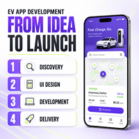 Desarrollo de Aplicaciones de Carga para Vehículos Eléctricos Personalizadas para iOS y Android con Mapa de Cargadores, Planificación de Rutas y Reserva de Carga LionCreate