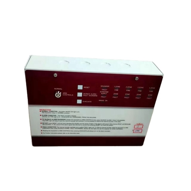 Hot Sale Smart Home Addressable Conventional Smoke Heat Fire Alarm Control Panel