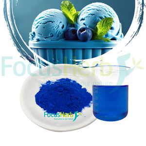FocusHerb Extracto de Espirulina Natural de Grado Alimenticio, Polvo de Espirulina Azul, Ficocianina E18 - Product Image 1