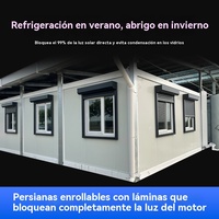 Ventanas de Aluminio para Techos, Ventanas de Aluminio para Casas, Ventanas Corredizas de Vidrio, Arco Doble, Insonorizadas