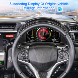 Navihua 12,3 pouces, système Linux, plug & play, cockpit virtuel, compteur kilométrique, compteur de vitesse pour Honda Fit/Jazz GK5 2014-2020, tableau de bord - Product Image 6