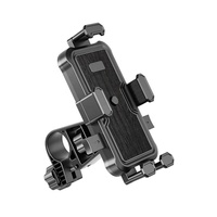 Nouveau support de téléphone pour moto à rotation 360 degrés, support de téléphone pour rétroviseur, support de téléphone portable pour vélo