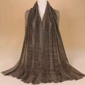 Gland Wrap Protection Solaire Respirant Dames Mode Froissé Miroitement Hijab - Product Image 5