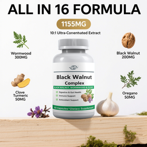 Oem תווית פרטית Woemwood פרמיה שחור אגוז ציפורן צבע עבור תמיכה לניקוי פנימי, תוספת צמחי מרפא - Product Image 5