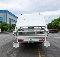 Camion à ordures compacteur Dongfeng 15CBM 4x2 Diesel haute puissance à chargement arrière, normes d'émission Euro 5, conduite à gauche/droite, garantie 1 an