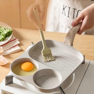 Sartén antiadherente <span class=keywords><strong>Carote</strong></span> 3 en 1 para el desayuno, utensilios de cocina antiadherentes multifuncionales de tortitas, tortillas, huevos, hamburguesas - Product Image 1