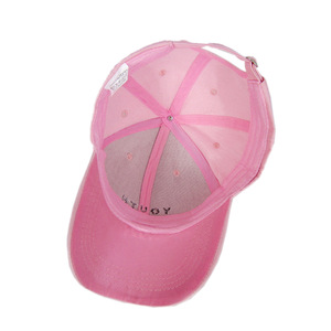 Casquette de baseball brodée personnalisée pour jeunes, 6 panneaux, <span class=keywords><strong>en</strong></span> coton, blanc et noir, lettres <span class=keywords><strong>en</strong></span> relief, ajustable, vente <span class=keywords><strong>en</strong></span> gros, OEM, faible MOQ - Product Image 3