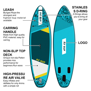 Hot Sale OEM ODM Customized Double Layer Sup Longboard Supplier Stand up Paddle Board for <b>Surfing</b> PF86/3 Double Layer Constructi - Product Image 5