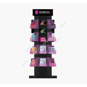 Vente en gros, boutique de beauté personnalisée, idée de conception, magasin de maquillage, meuble cosmétique, stand de sol, présentoir en verre de parfum - Product Image 2