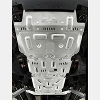 Protection de châssis robuste en alliage Al-Mg de 8 mm, couleur argent, pour JMC Dadao Grand Avenue 4x4, accessoires de performance, plaque de protection du châssis