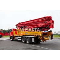 Machine de construction Beton Pompasi Fiyat pièces de rechange pompe à béton montée sur camion 49m 49X-5z SANY 49m camion pompe à béton